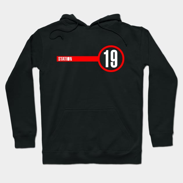 Station 19 Reds Hoodie by Stars A Born